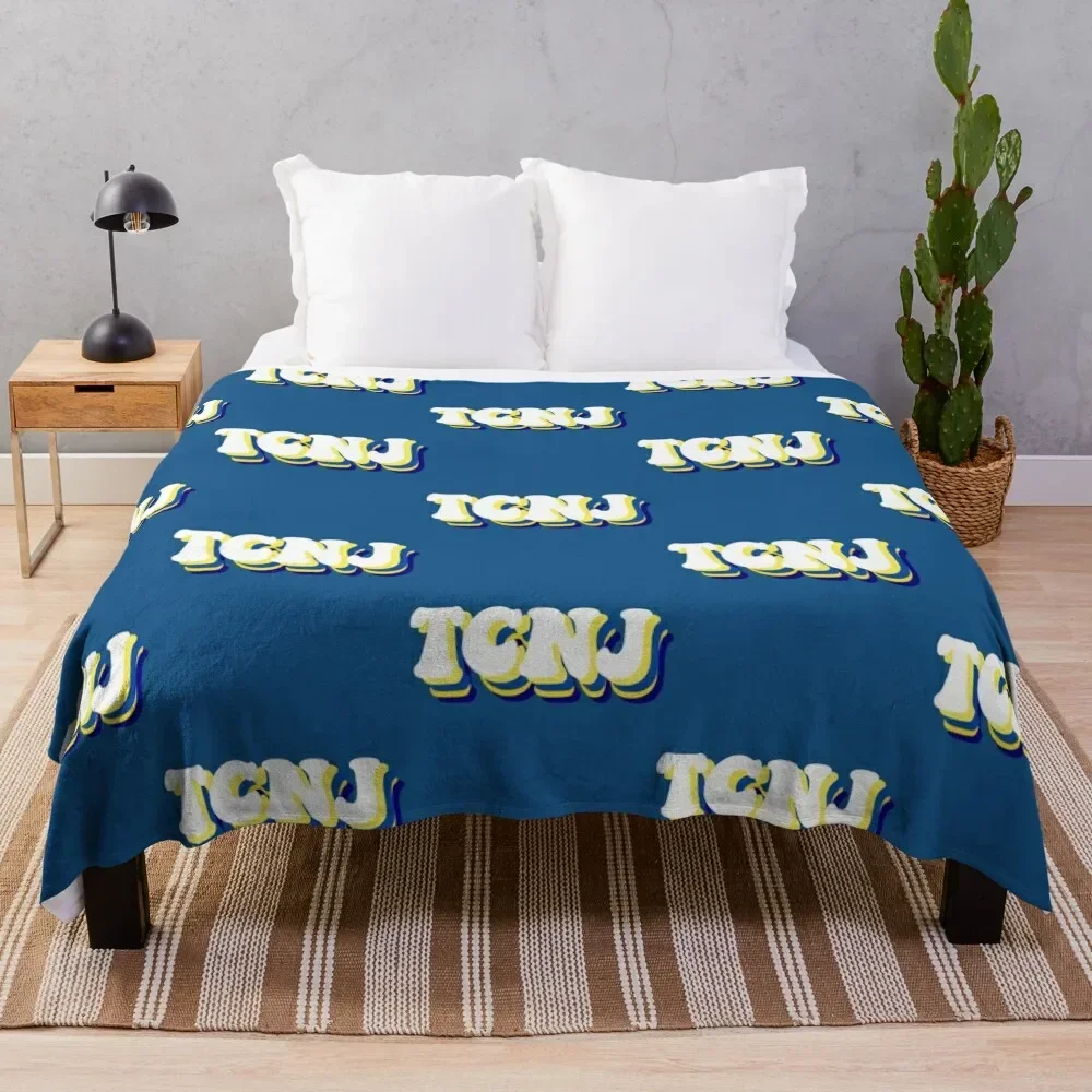 

TCNJ Throw Blanket Luxury St Retros heavy to sleep Blankets