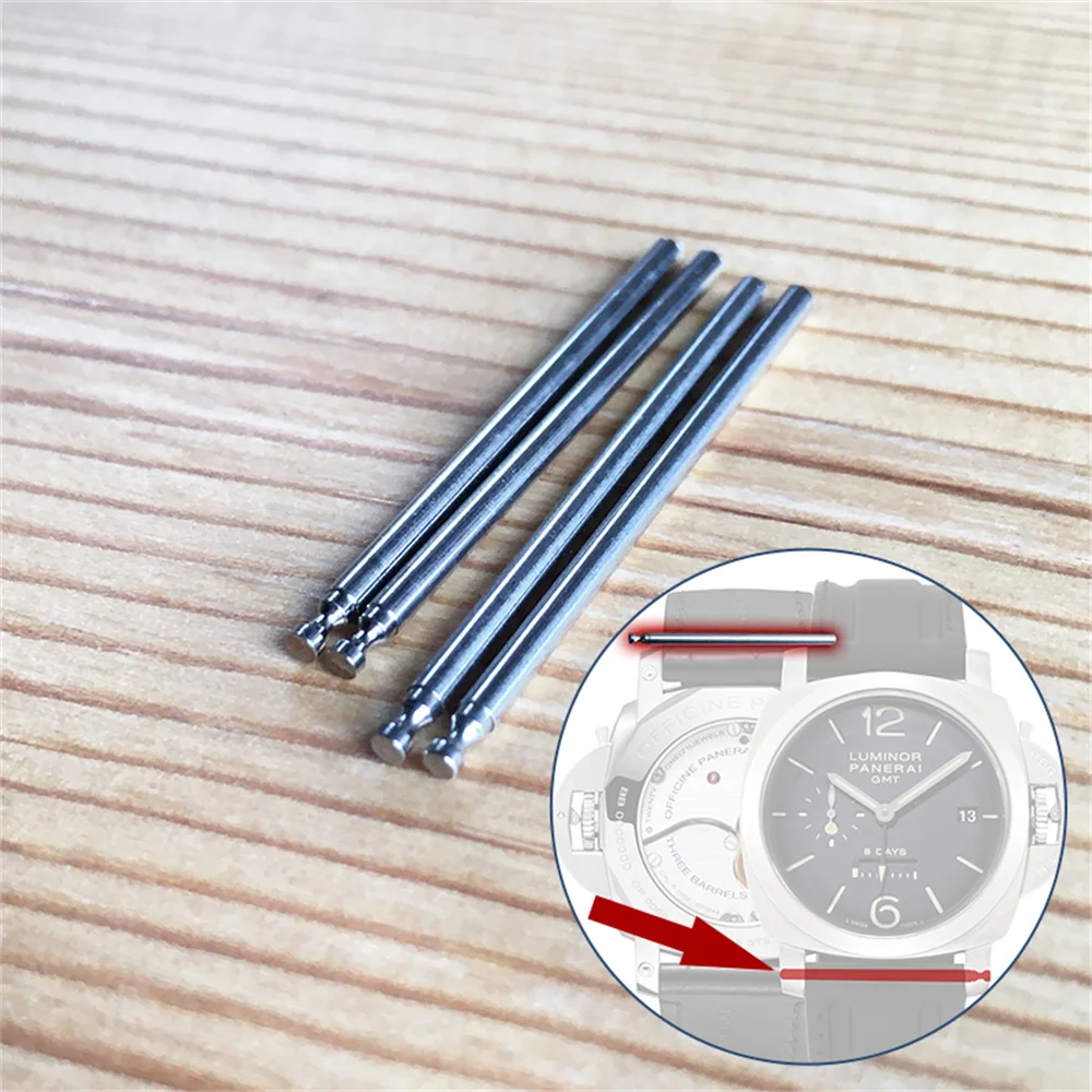 

watch band quick release pins for Panerai Luminor 1950 Interchangeable Strap screw rube