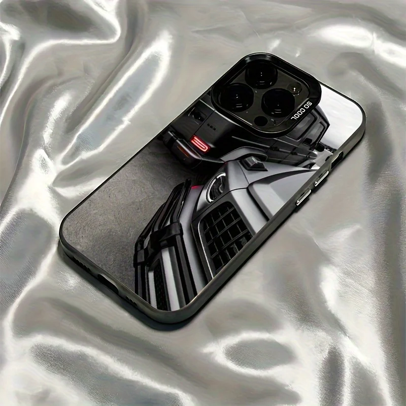 

Cool sports car pattern phone case for iPhone 16 15 14 13 12 11 Pro/ Max/Plus shock-proof rear cover anti-fingerprint
