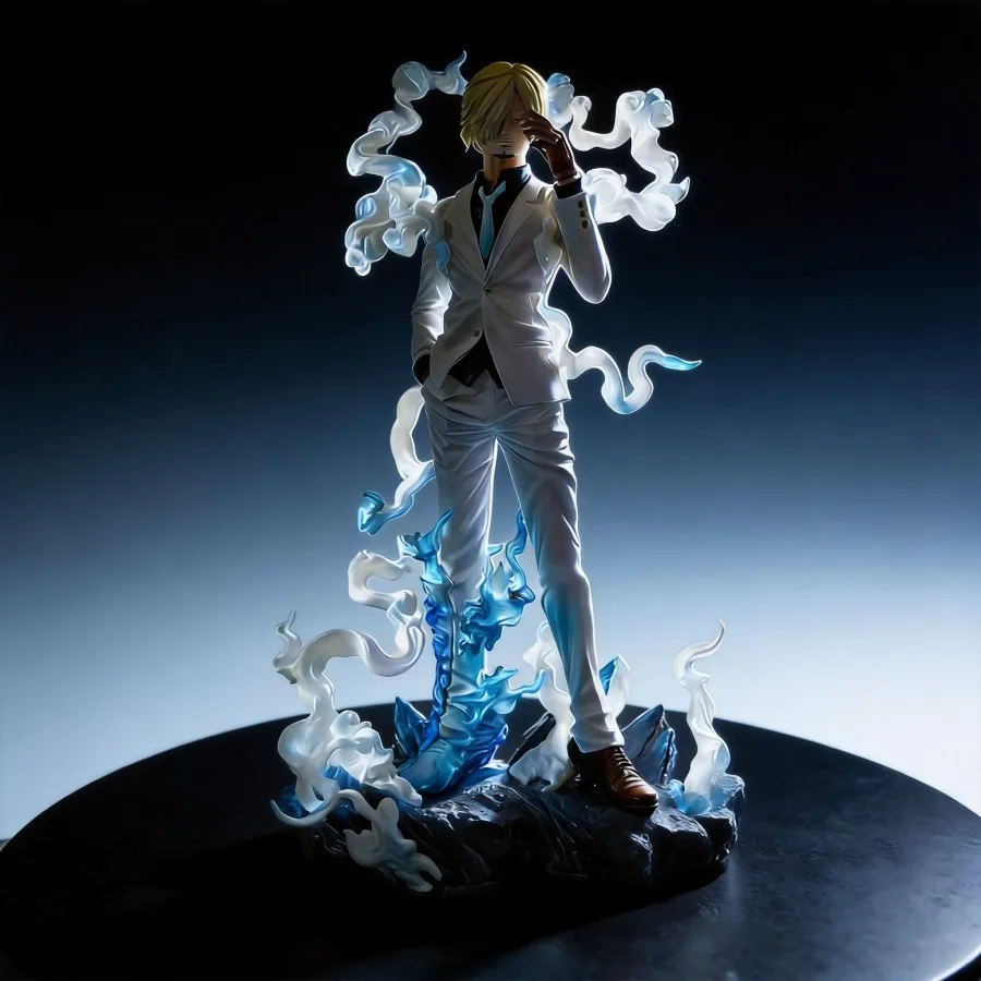 

Anime One Piece Sanji (Nika Form) Figure 28CM Collectible Model Toy Statue Decoration Gift for Fans