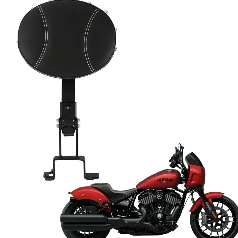Para indiano 2014-2023 roadmaster chefe cavalo escuro chefe clássico vintage springfield peças da motocicleta piloto encosto sissy bar