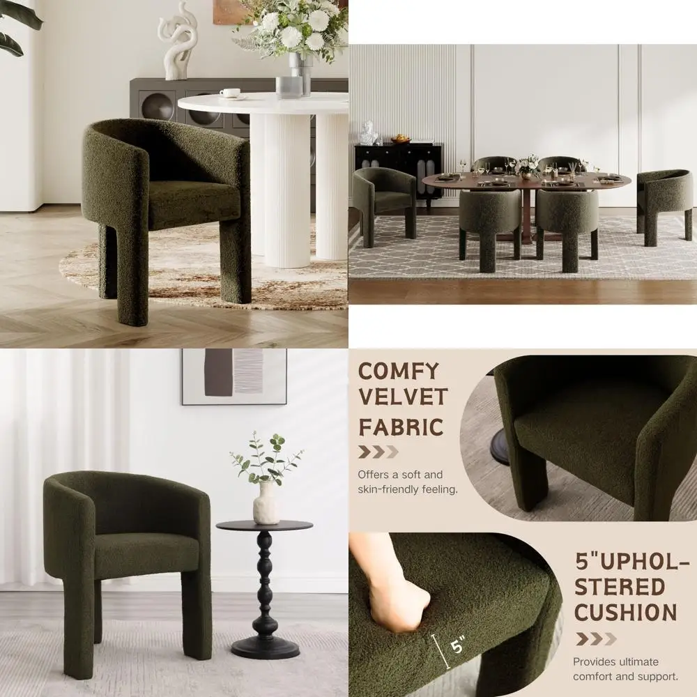 Upholstered Barrel-… - image