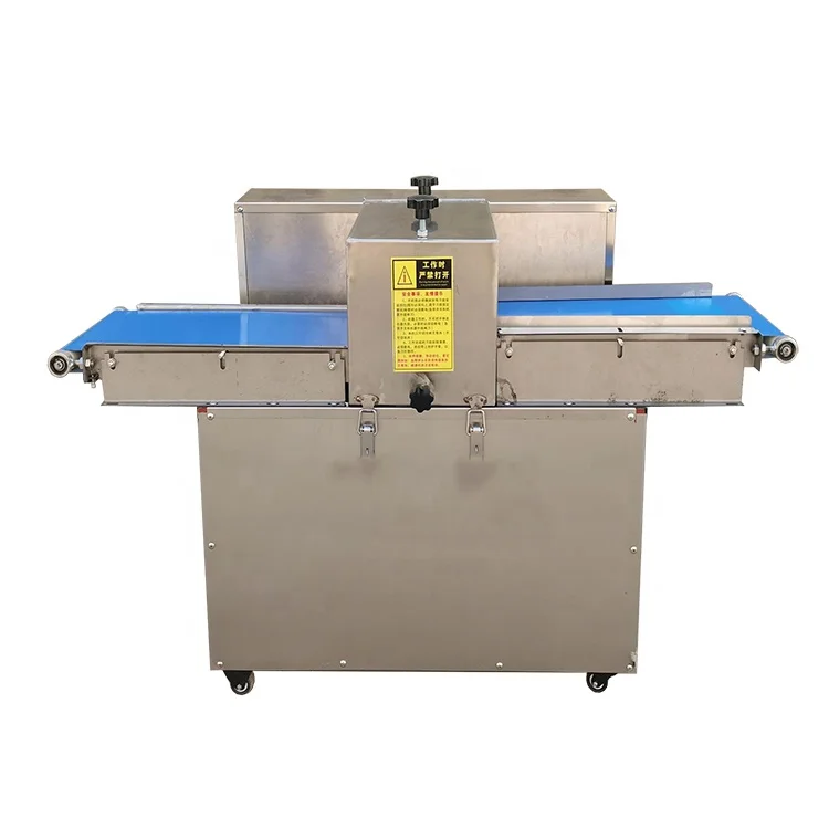 Frozen Meat Strip Cutter/Fresh Beef Jerky Slicer/pork Meat Cutting Slicing Machine Chicken Breast Bacon Fresh Meat Slicer