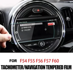 Car Tempered Glass Film protector Tachometer Speedometer GPS Display Screen For Mini Cooper Countryman Clubman F55 F56 F57 F60