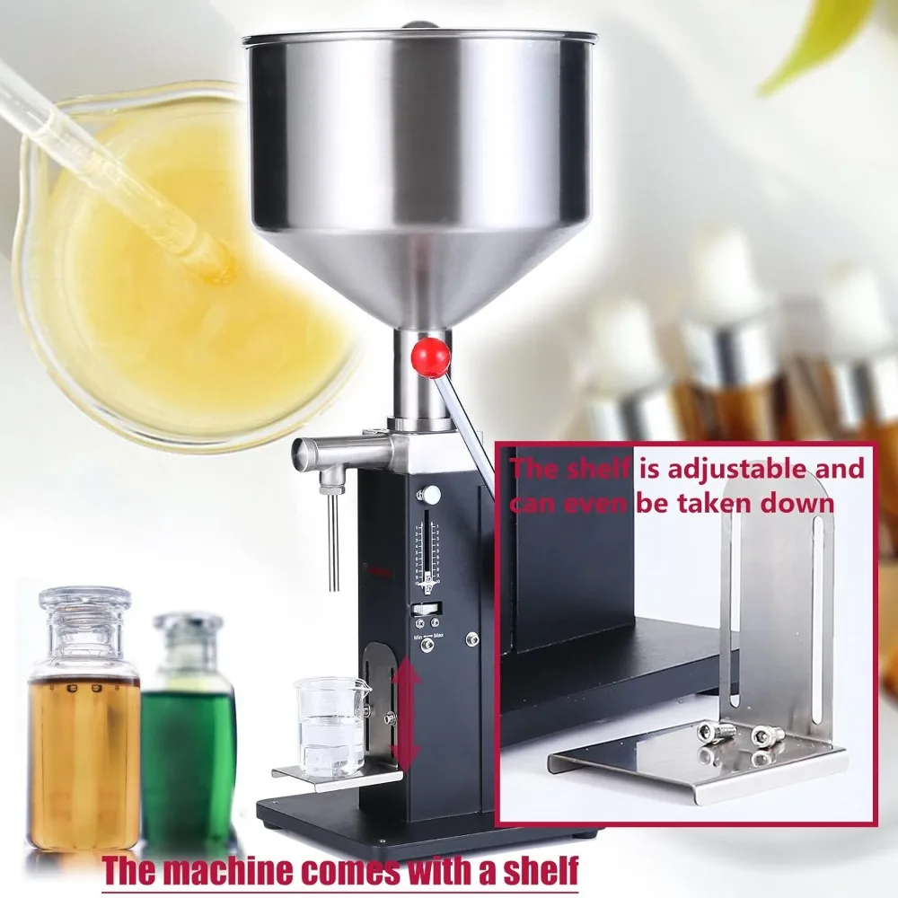 Liquid Filling Machine,Bottle filling Machine, A03 Pro 100ml Manual Filling machine For Liquid Paste Cosmetic Cream