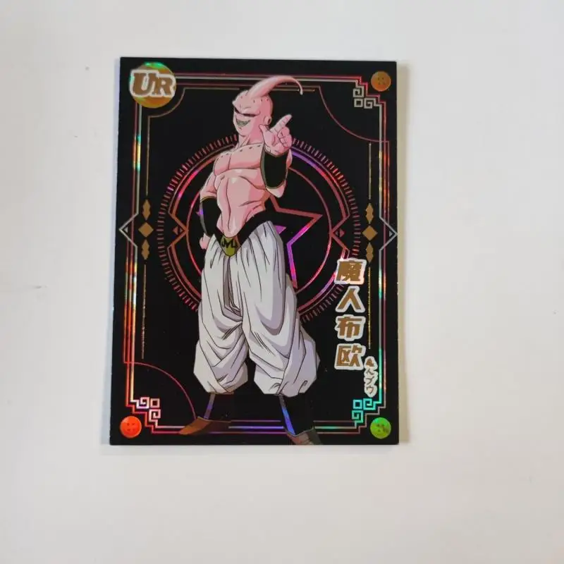 Manga Dragon Ball Son Goku Majin Buu Jiren Bulma Gogeta Whis Trunks Ur Card New Game Collection Surprise Man Birthday Gifts