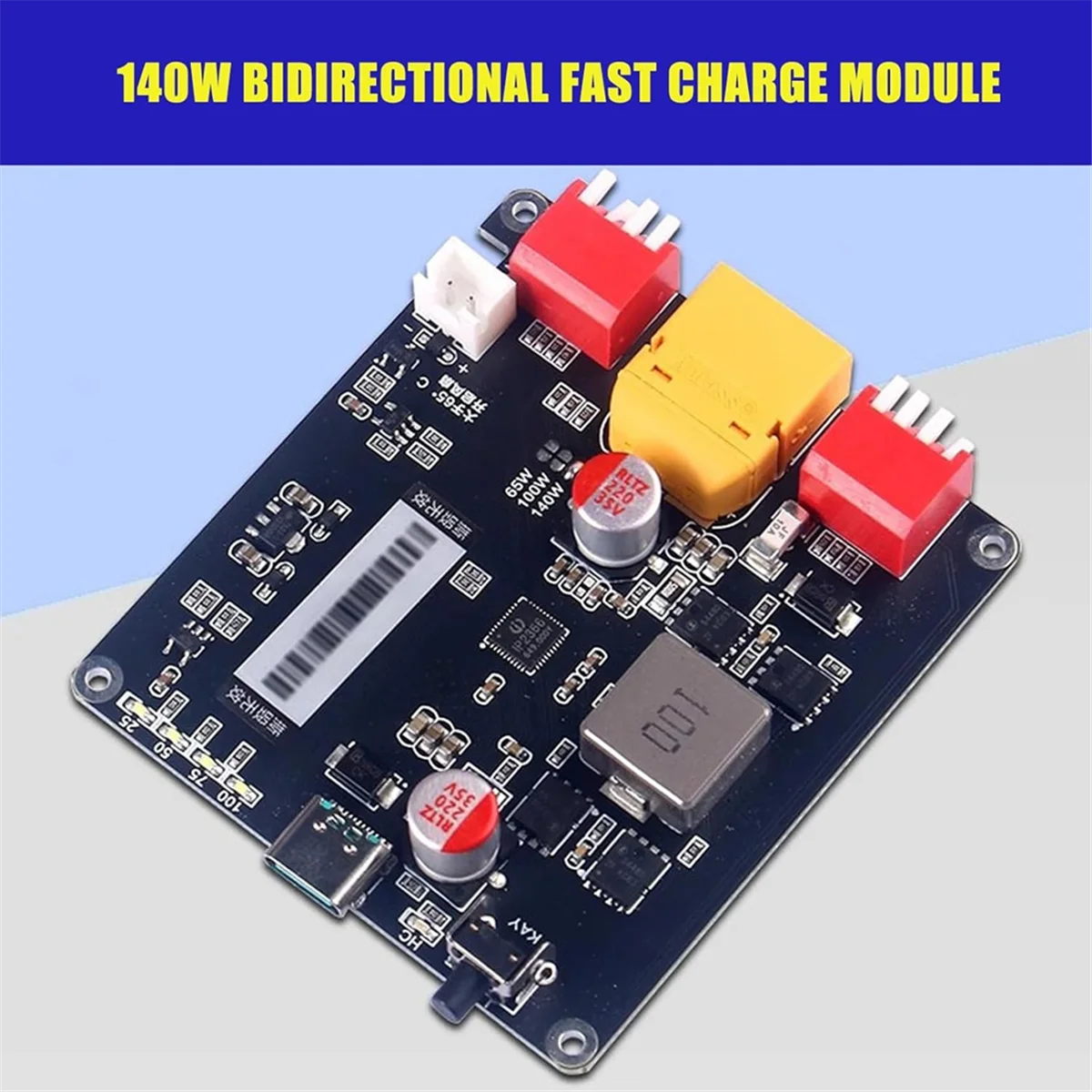 Lifepo4 Charging Bidirectional Charging Module 2S 3S 4S 5S 6S Battery Charging Board PD3.1