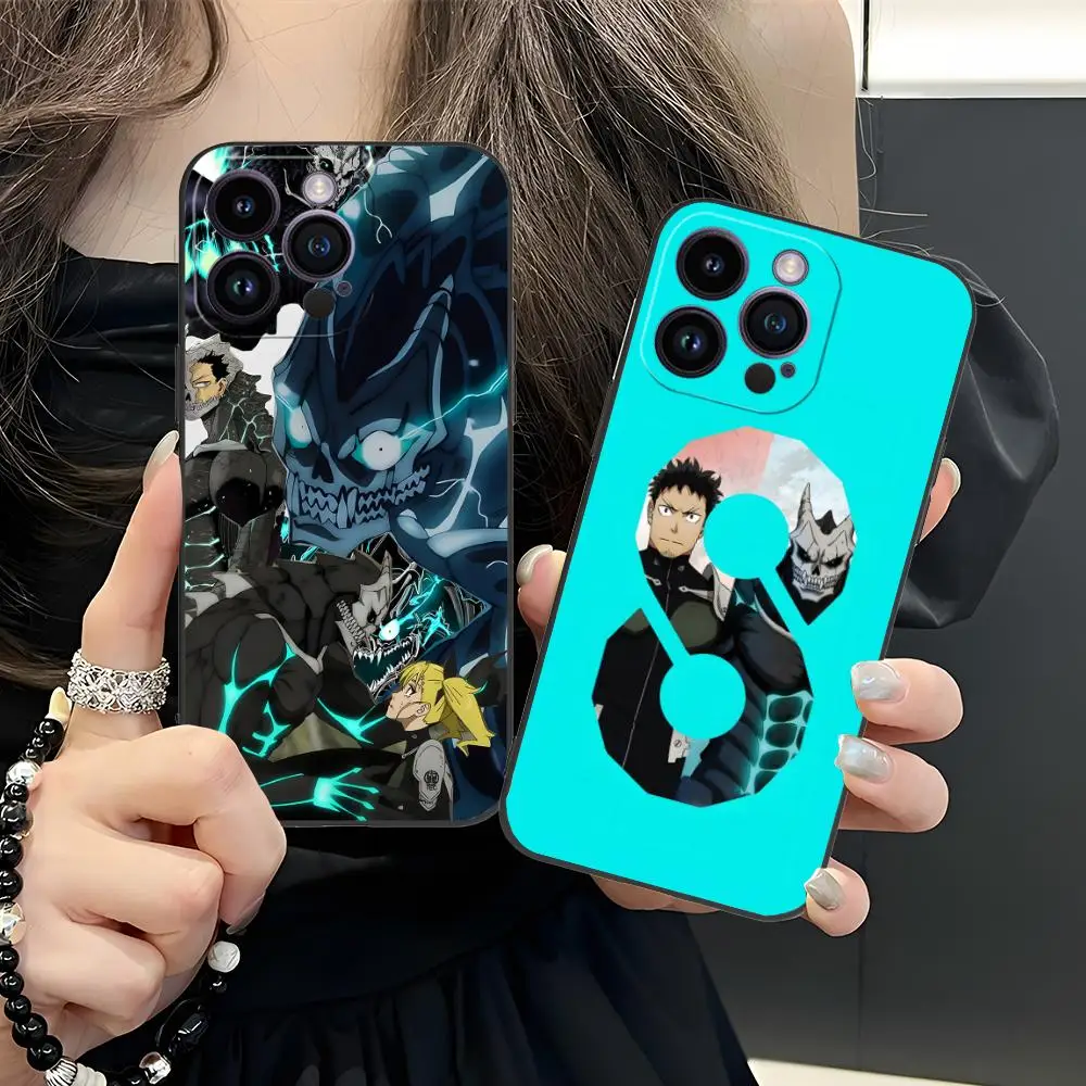 

Чехол для телефона Kaiju No 8 Kafka Hibino для iPhone 17 16 15 14 13 12 11 X XR XS 8 7 Pro Max Plus Mini Colorful Cover Pretty