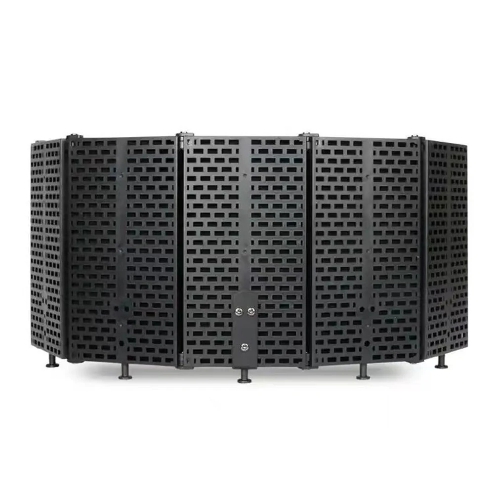 3 / 5 Panel Reflection Filters Professional Studio Recording Microphone Isolation Shield Suitable For Any Condenser Mic view 4