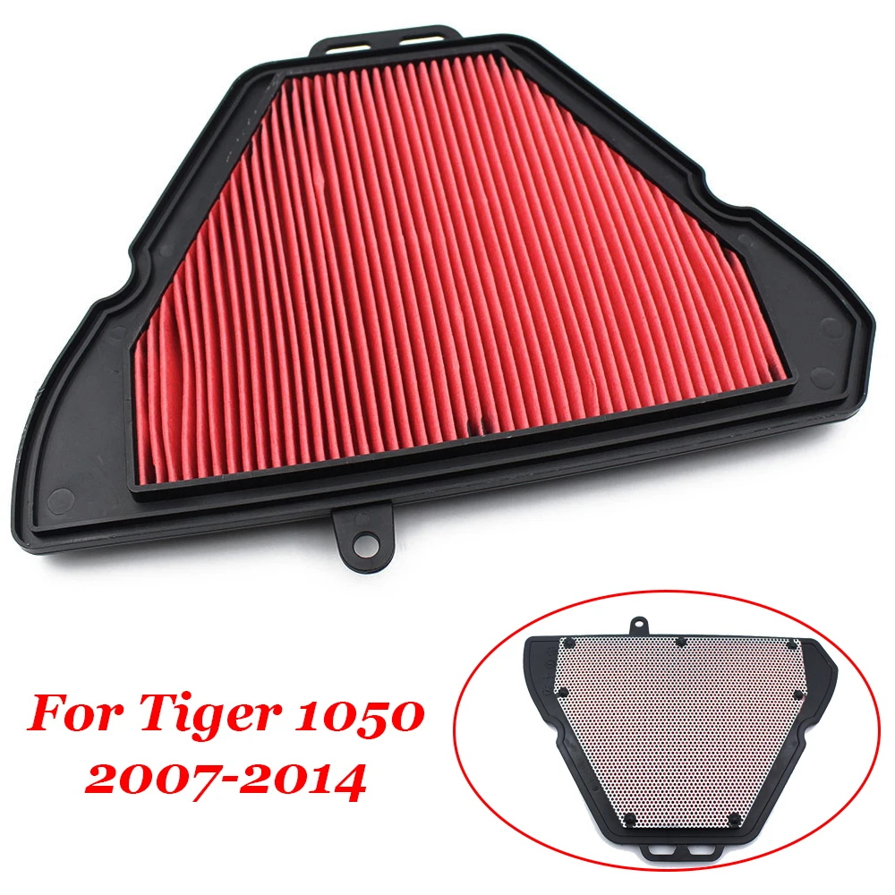 

For Triumph Tiger 1050 Tiger1050 2007-2014 Motorcycle Replacement Air Intake Filter Cleaner Racing Motorbike Air Filter