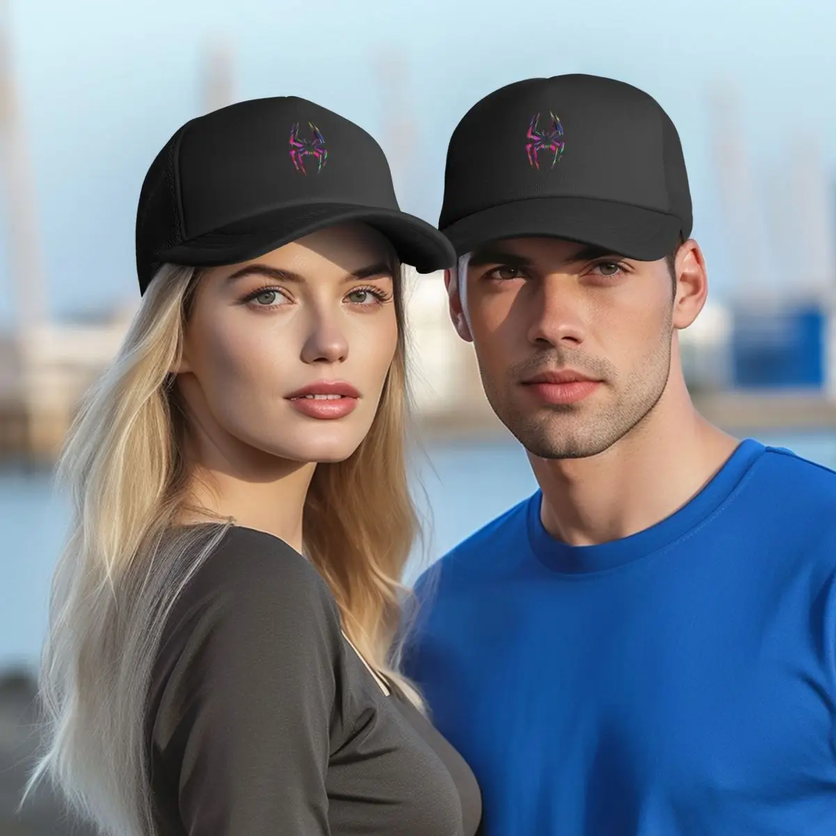 Over De Mijlen Moralen Gwen Retro Baseball Caps Unisex Snapback Hoed Ademend Mesh Sun Gorras Bot