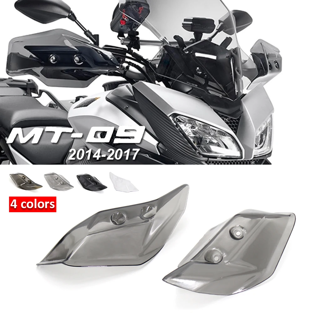 

Motorcycle For YAMAHA MT-09 Tracer 900 MT-09 Extended Hand Guard Deflector Handguards Protectors Windscreen 2014-2017 2015 2016