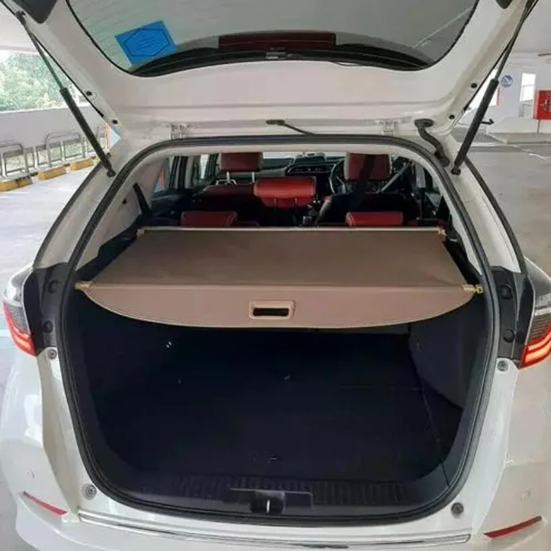 Rear Trunk Cargo Cover For Honda FIT Shuttle 2015-2024 Shield Shade Curtain Partition Board Privacy Blinds Security Accessories