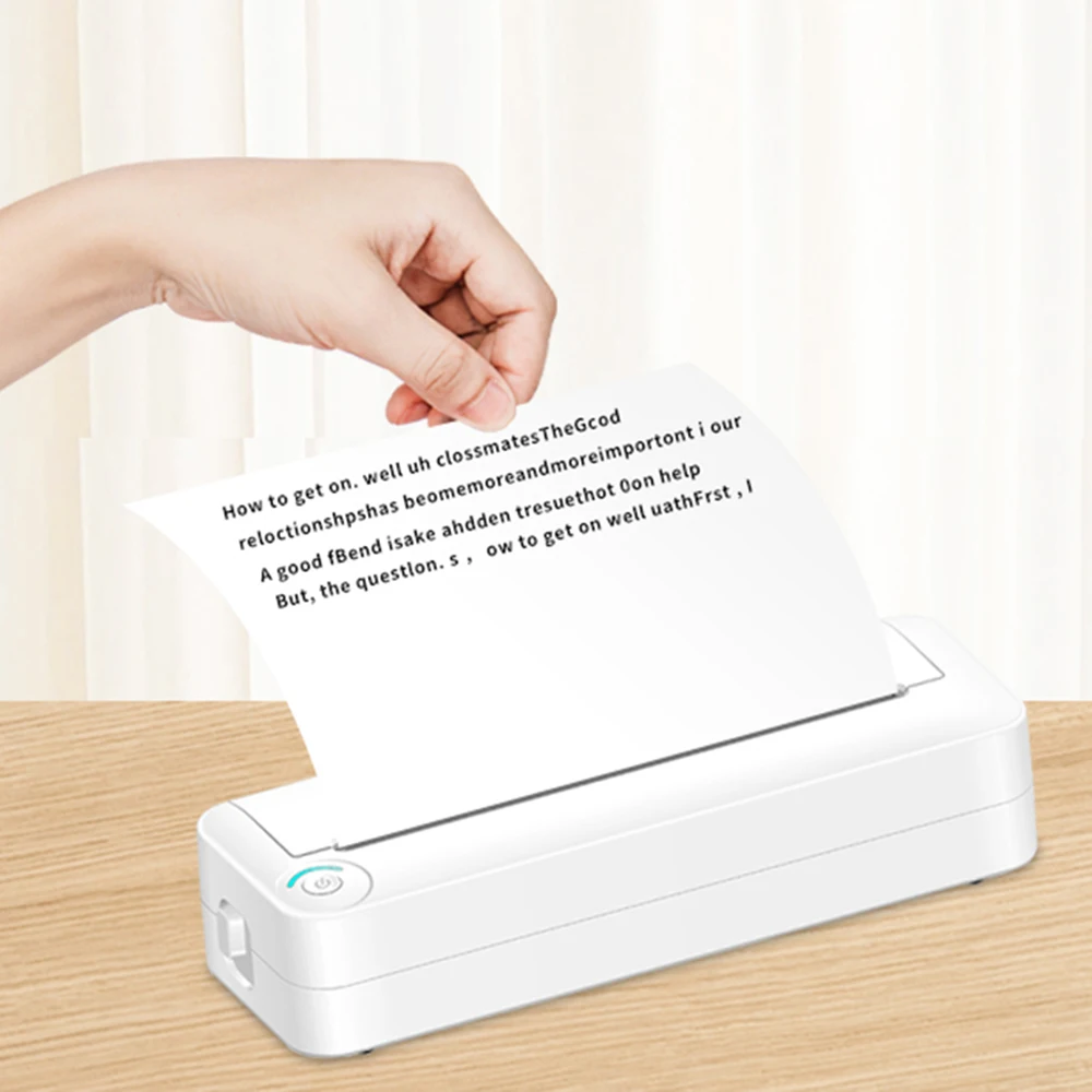 【تخفيضات】10 لفات (6 م،Φ30 مم) ورق حراري A4 للطابعة الحرارية المحمولة لمذكرة استلام الصور وملف PDF