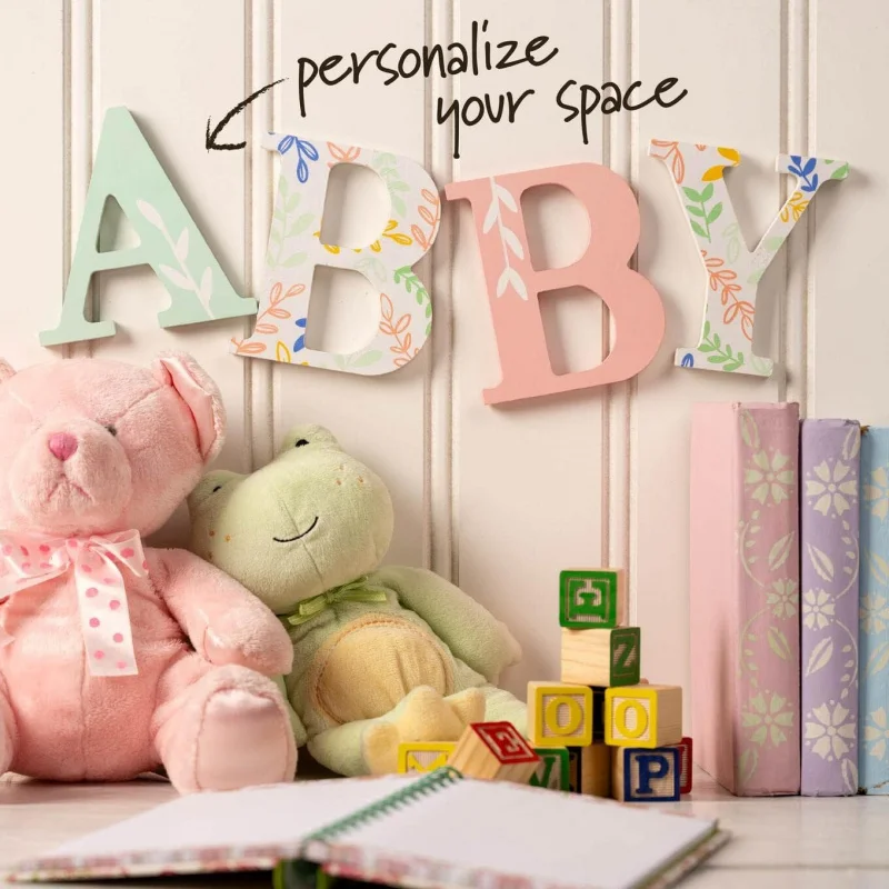 Carta inacabada de madeira, 5 projetos de artes e ofícios de superfície de madeira, 63571, 5 polegadas