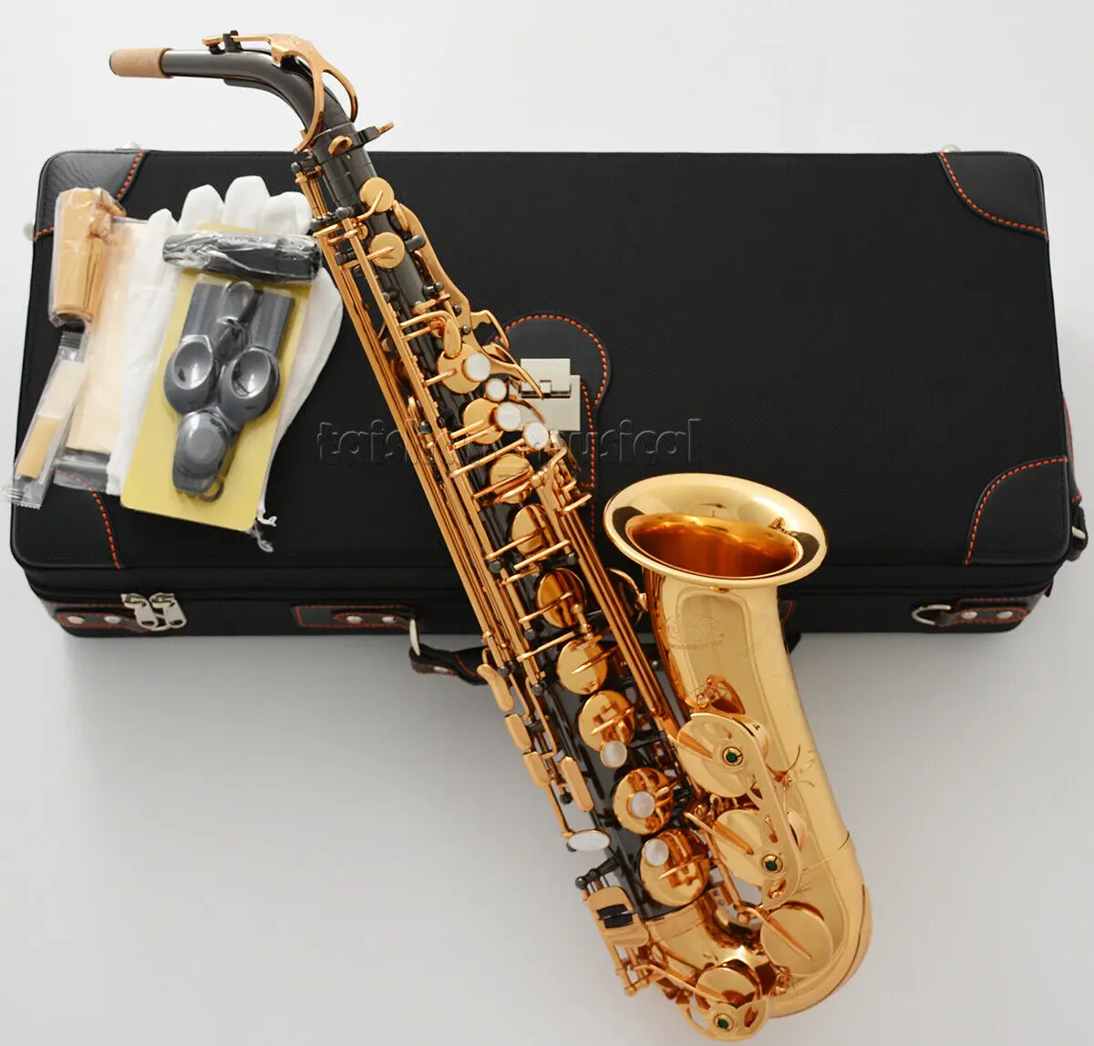 

Hand made customized WEIBSTER WAS-660 Alto Saxophone Luxury Case