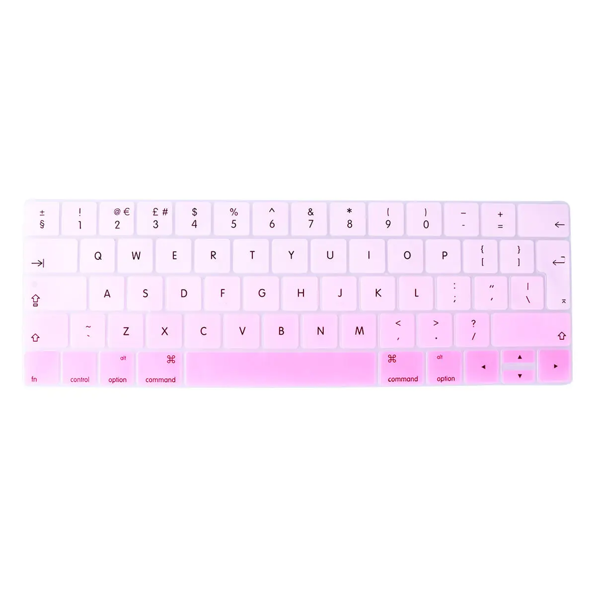 Keyboard Protective Film Rainbow Silicone Cover for Pro 13 15 Dustproof Water Resistant Thin