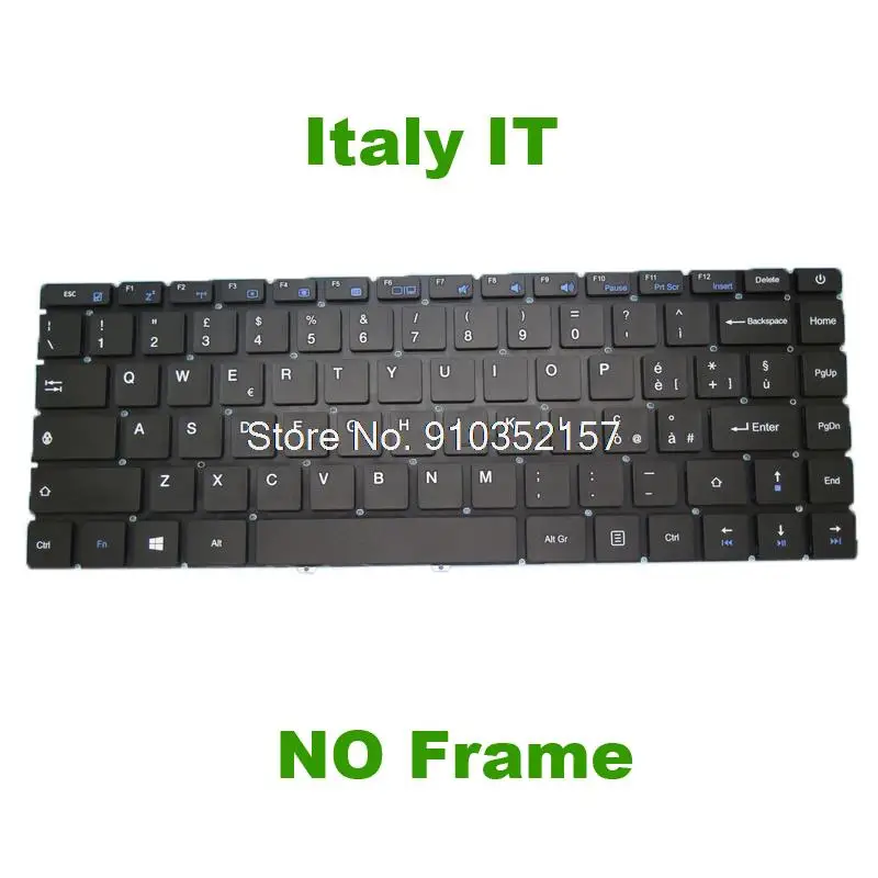 Replacement Keyboard For Teclast F6 TB01 MB3081003 YXT-NB93-126 YXT NB93-126 93-126 English US French FR (ESC long key) NO Frame