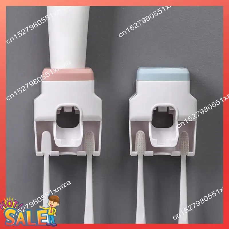 

Автоматическая соковыжималка для зубной пасты ABCL, настенная стойка для хранения зубных щеток без перфоратора, держатель для зубных щеток, соковыжималка