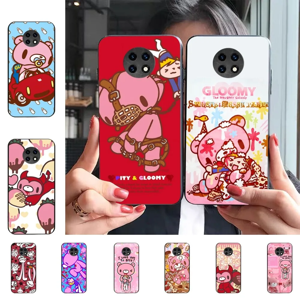 

Cartoon G-gloomy B-Bear Phone Case For Redmi 5 6 7 8 9 10 plus pro 6 7 8 9 A GO K20 K30 K40 pro plus F3 Fundas