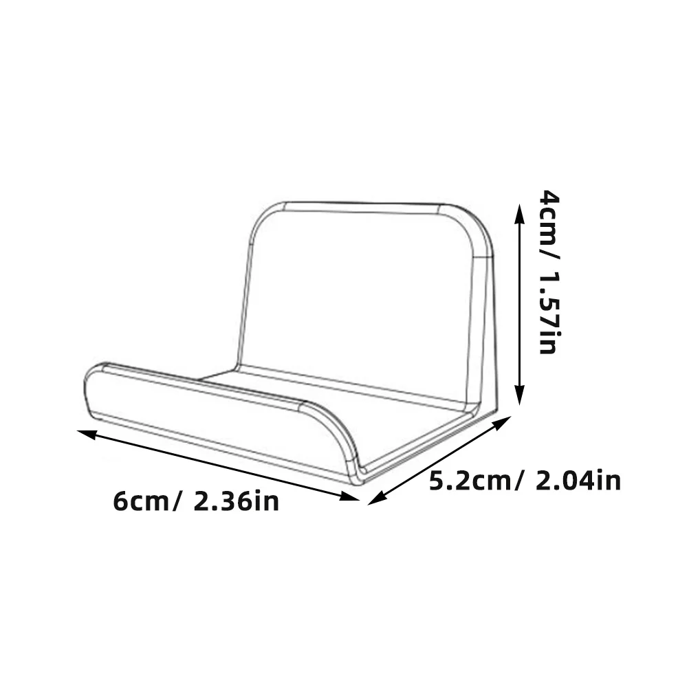 

1Pair Gamepad Bracket Durable Practical Storage Stand Game Controller Rack Home Organizer Space Saving White Gamepad Bracket