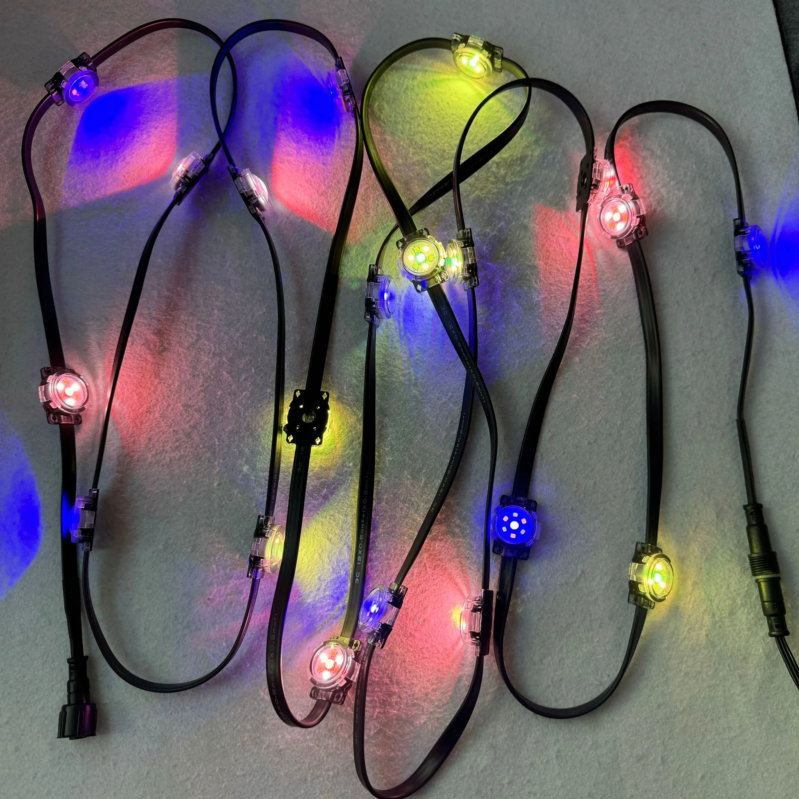 20 Pixels DC24V WS2805 RGBIC+CCT 5 Colors Addressable LED
