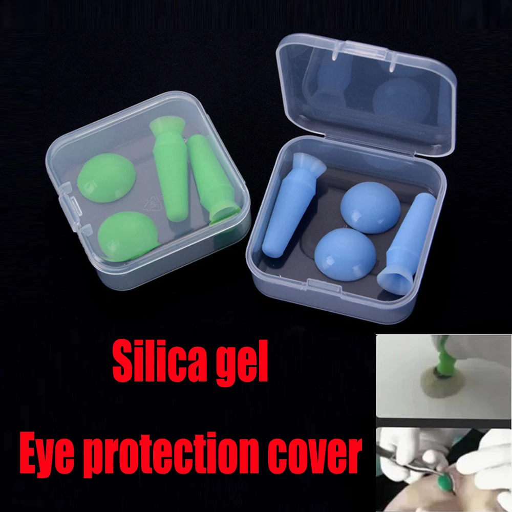 

Аксессуары для офтальмологических инструментов для глаз, силикагель, пластик, хирургия, защита для глаз, защитный чехол для глаз, крышка, доска, инструмент для век