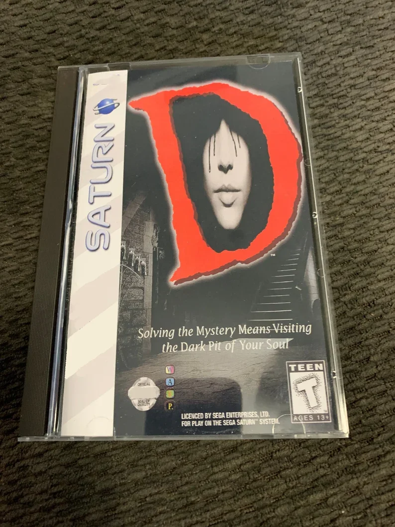 

Saturn Copy Disc Game D With Manual Unlock SS Console Game Optical Drive Retro Video Direct Reading Game