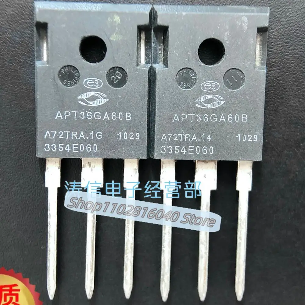 10PCS/Lot APT36GA60B  TO-247 600V IGBT   Best Quality Imported Original