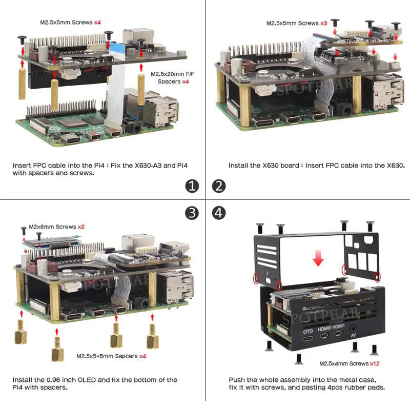 Imagem -06 - Raspberry pi 4b Kvm-a3 Based Kvm Operação e Manutenção de Servidor Over ip Hdmi-compatível com Csi