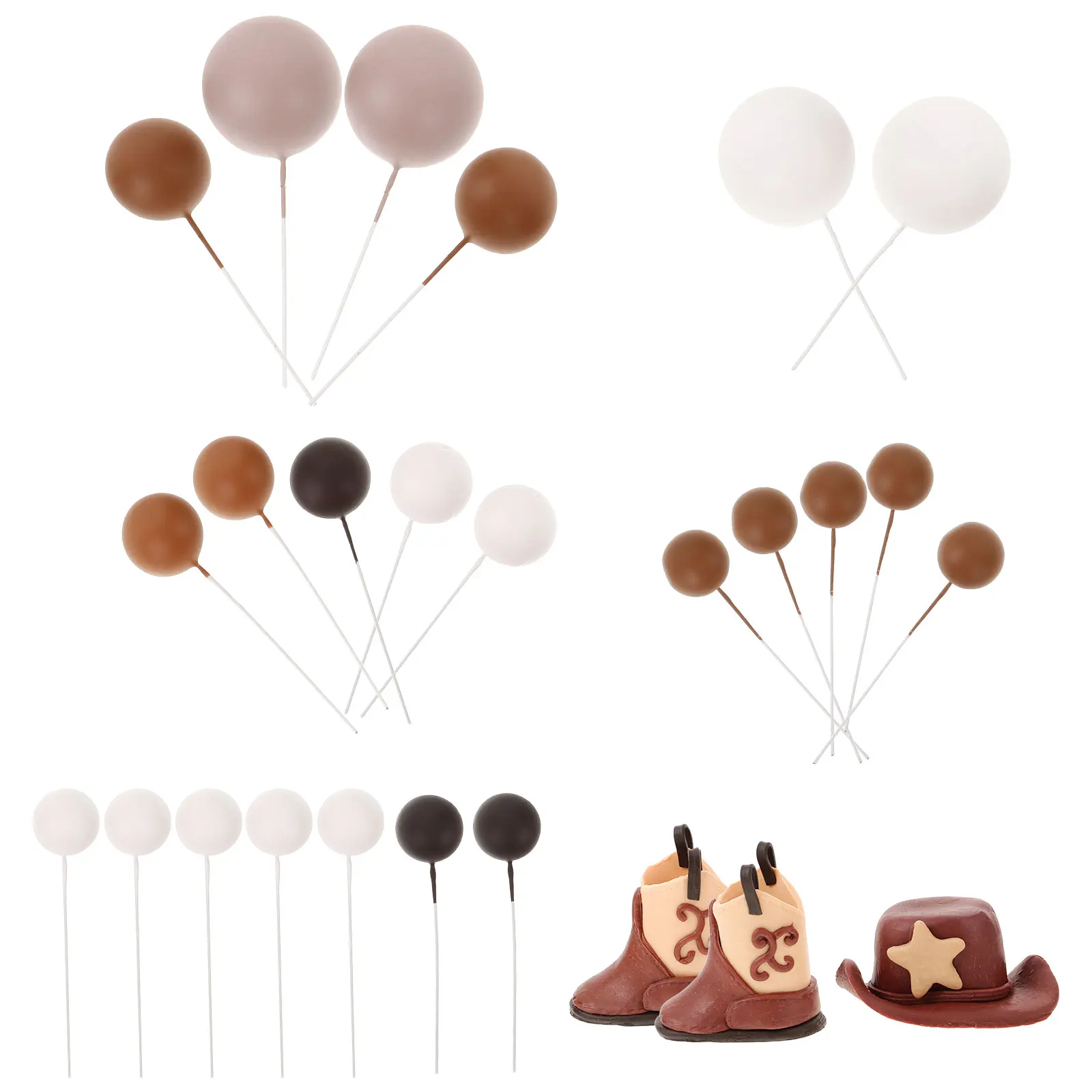 

Mini Cowboy Hat Birthday Cake Decoration Cowgirl Disco Party Decorations Rodeo Cupcake Toppers Western Baby Shower Decorations