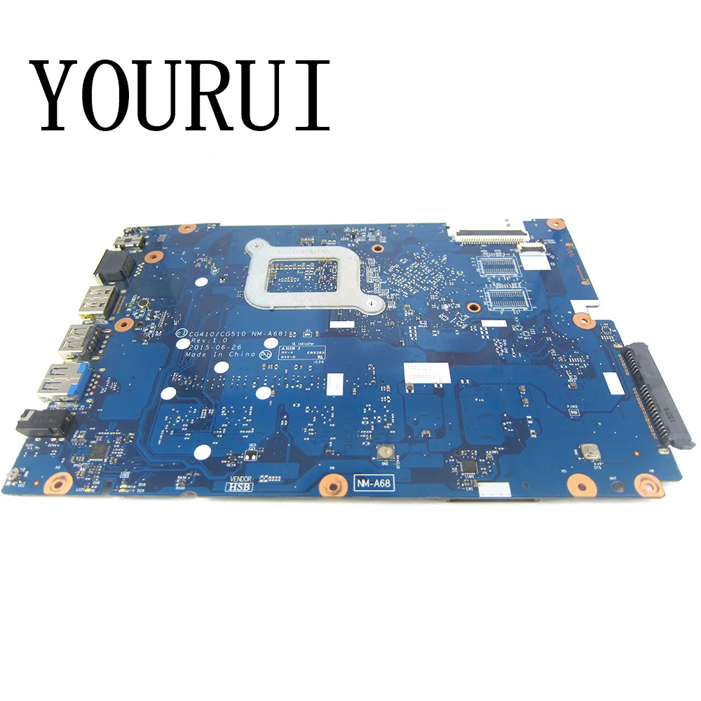 For LENOVO Ideapad 100-15IBD B50-50 Laptop Motherboard with I3/I5/I7 5th Gen CPU CG410/CG510 NM-A681 mainboard UMA