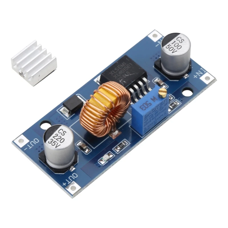 Step Down Power Supply Module 24V 12V 9V 5VDC to for DC 4V-38V to 1.25V-36V 5A