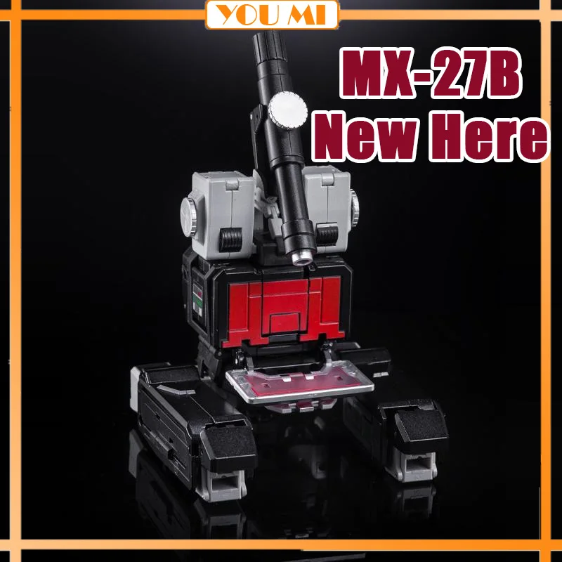 Original New X Society Transformation Toys MX-27B MSI Black Limited Perceptor Robot Action Figure Toy Collection Gift Custom