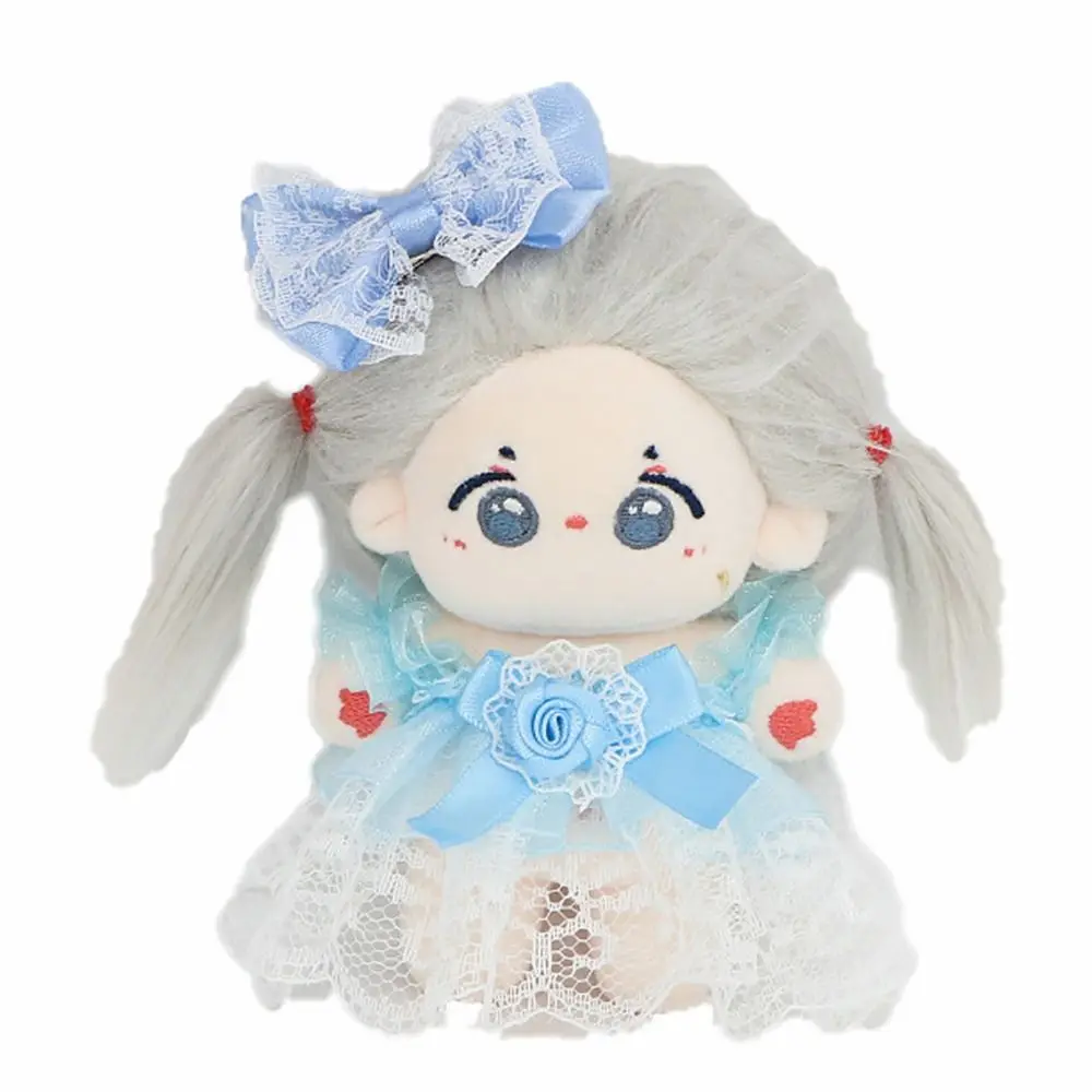 Multicolor Doll Clothes Bowknot Headdress Replacement Outfit Doll Lace Dress Suit Playing House 10CM