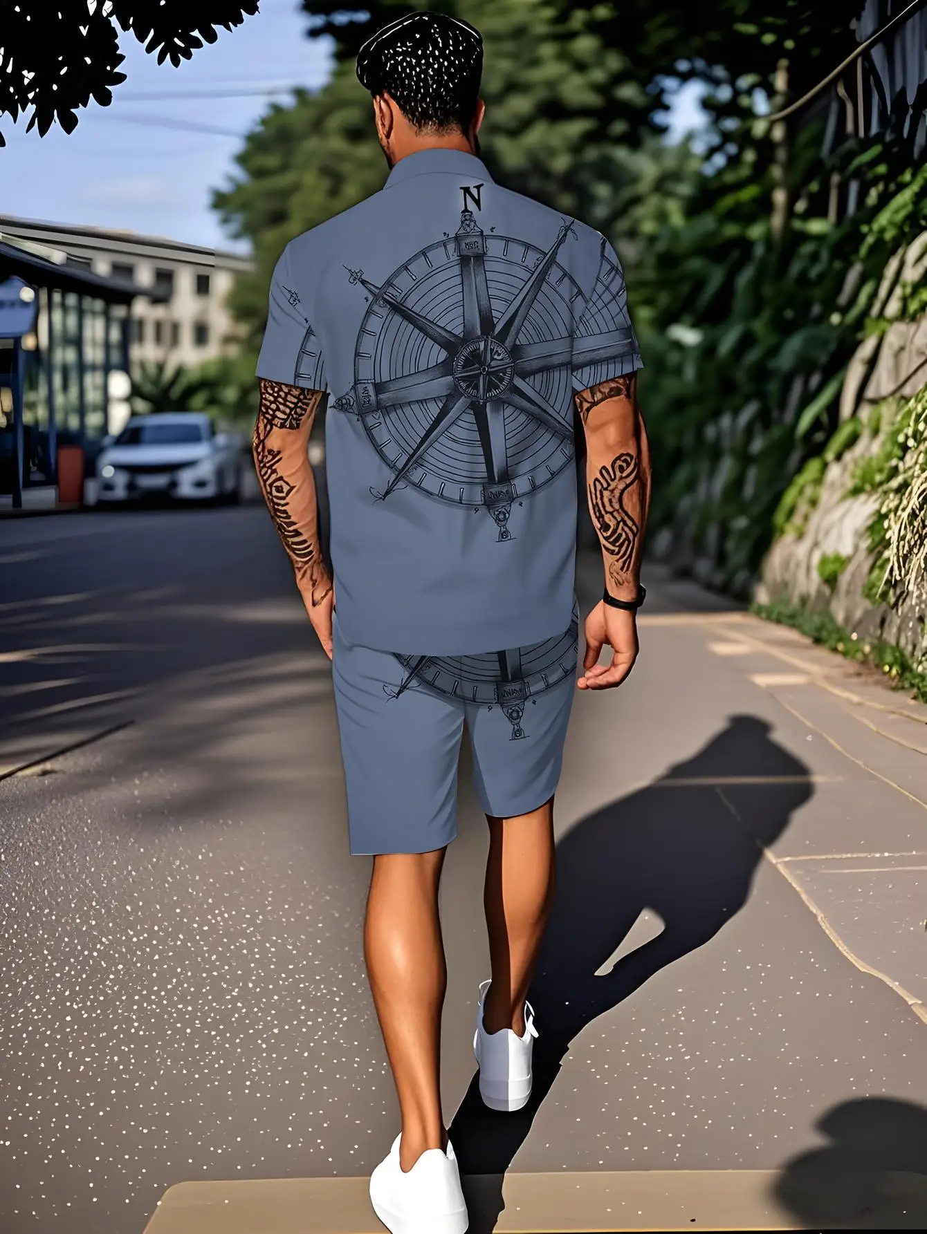 

Men's Shirt Sets 2026 Spring/Summer Graphic men's suits jogging suit 3D Printed Y2k tracksuits sweat suit tracksuit for man