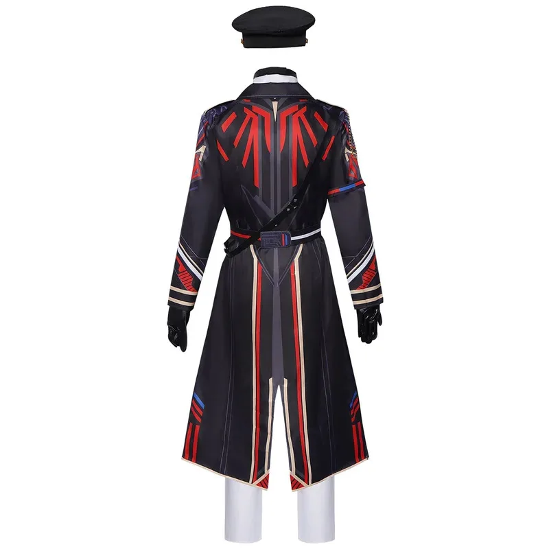 الحب والفضاء العميق لعبة Caleb تأثيري موحدة سترة معطف قبعة شعر مستعار كوس اتفاقية هالوين كوميك كون زي الملحقات مم. ن/6