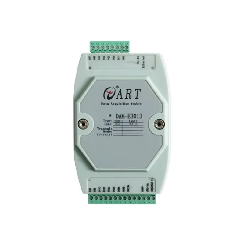 

Промышленный модуль сбора данных Ethernet DAM-E3013 с 16 изолированными дискретными входами (сухие/влажные контакты)