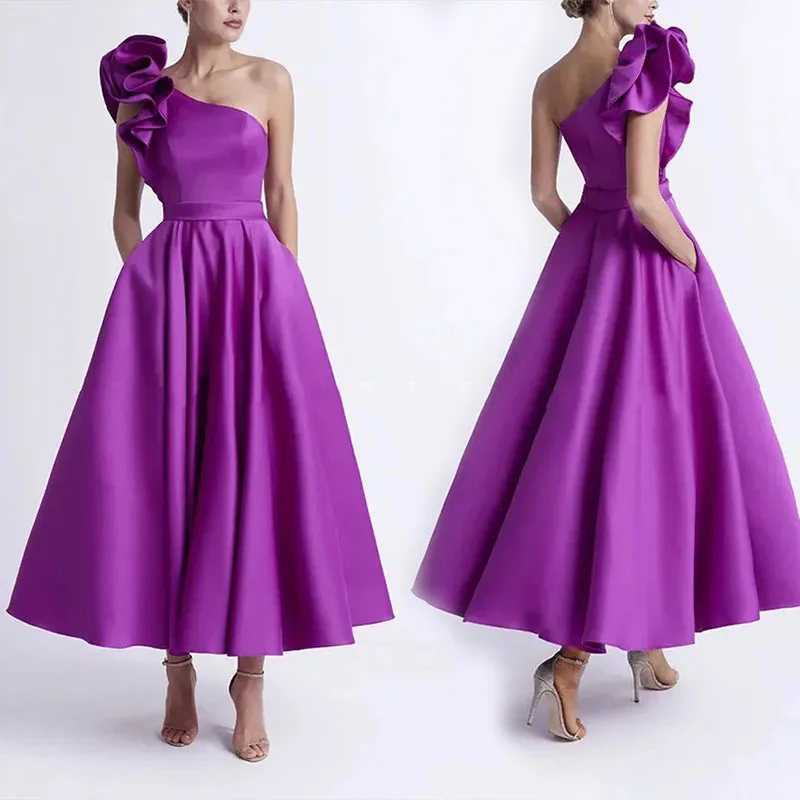 a-line-satin-one-shoulder-ruffles-sashes-evening-bridesmaid-dresses-wedding-party-formal-prom-birthday-ankle-length-zipper