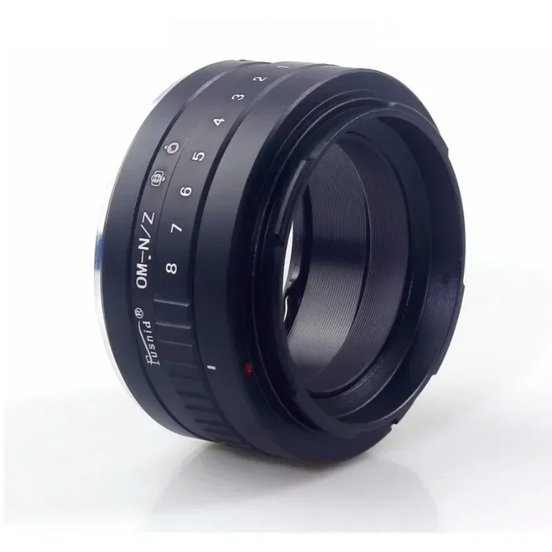 

Для OM-NZ Наклонный адаптер ring Для OM mount lens to nikon Z Mount Z5 Z6 Z7 Z6II Z7II Z9 ZFC Z50 полная Рамка беззеркальная камера