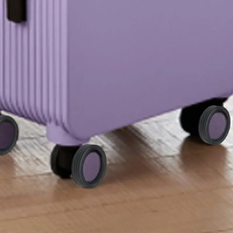 Luggage Wheel Protector Covers Silicone Caster Shoes Suitcases Wheel Protector 8X Anti-Noise Luggage Compartment Wheel