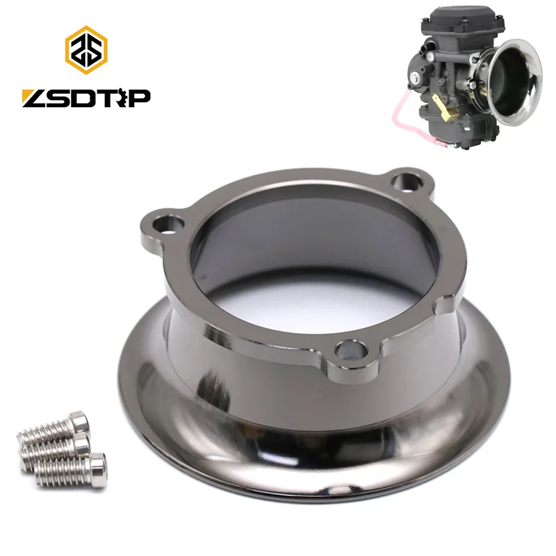 ZSDTRP 55mm CV40 Carburetor Air Filter Wind Horn Cup Velocity Stacks For Harley Davidson Motorcycle Part