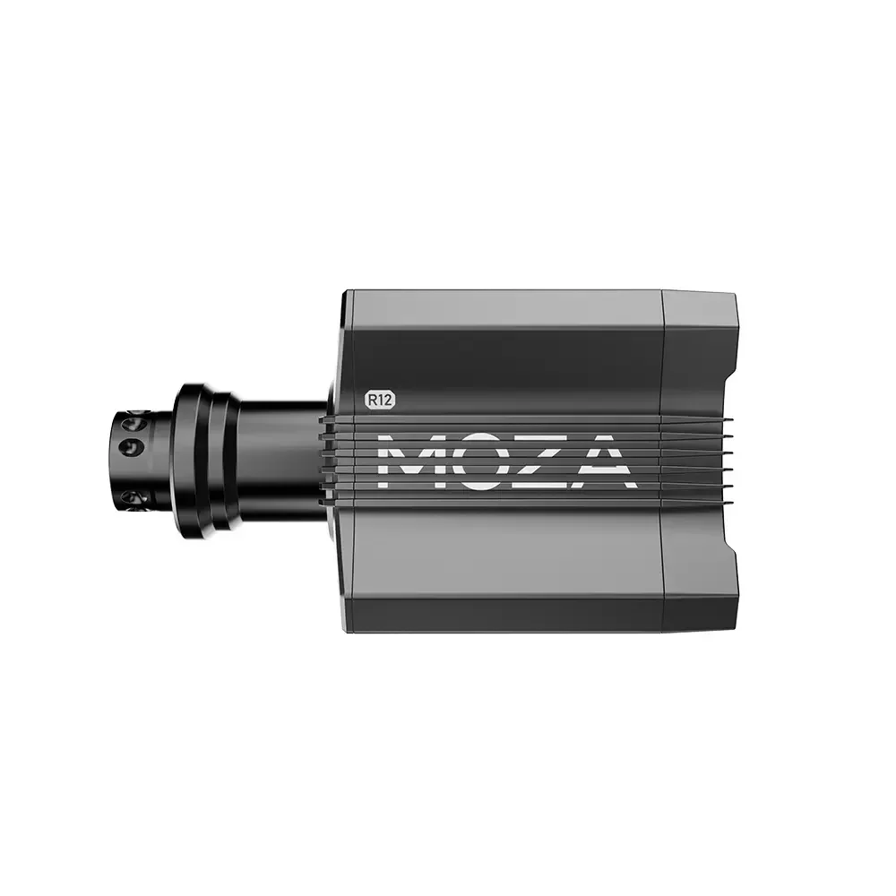 MOZA Racing R12 Wheel Base Lightweight Design 12 N M Torque Direct Drive Servo Motor With New Generation FFB Filtering Algorithm