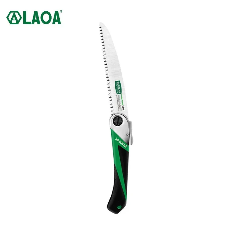

LAOA SK5 Quick Folding Saw 170/210mm Dry & Fresh Wood Cutting Hand Saw Pruning Saw Garden Camping Tool with Storage Box