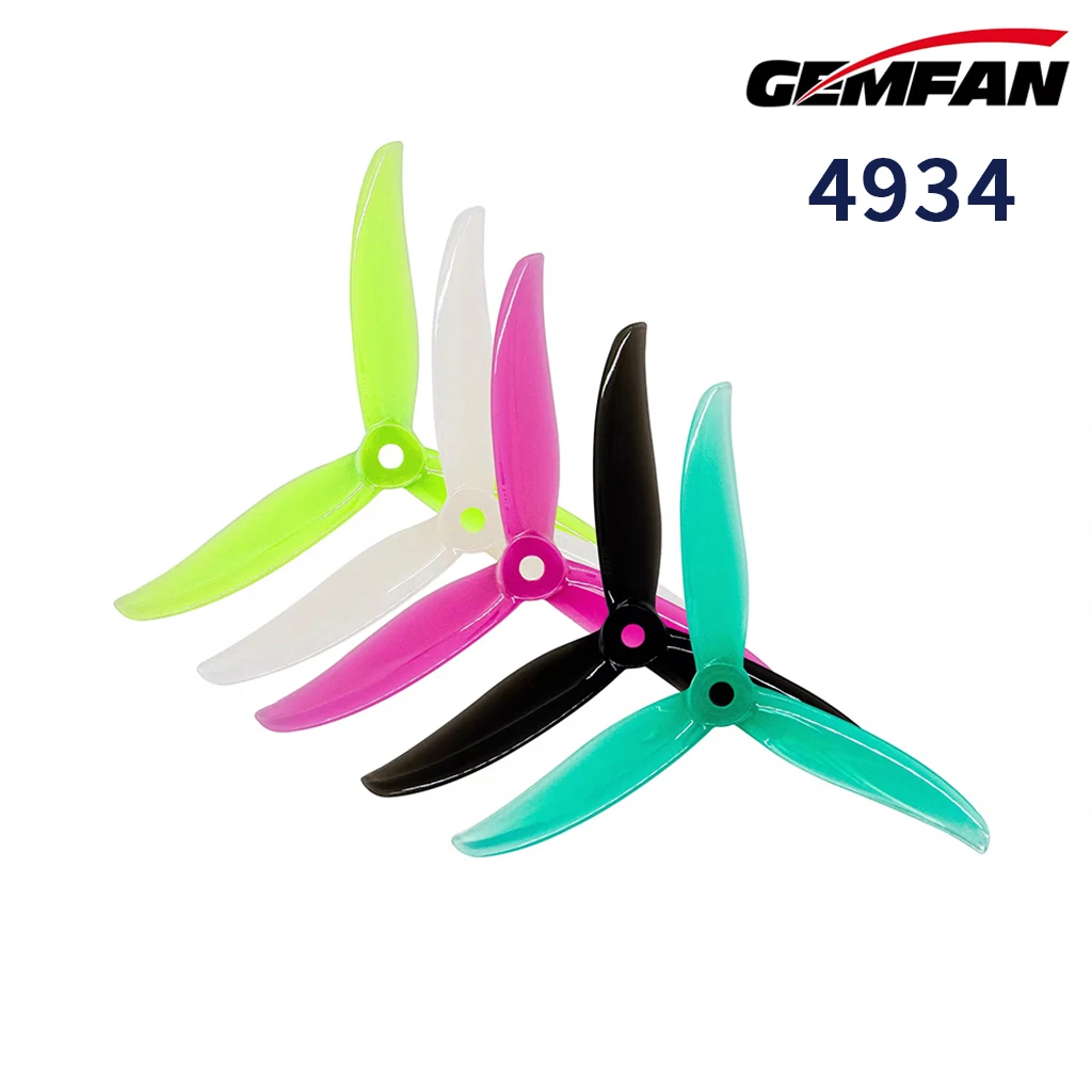 

Gemfan SBANG 4934 4,9X3,4X3 3-лопастной пропеллер для ПК CW CCW SBANG Реквизит для FPV Freestyle 5-дюймовые дроны Juicy Sbang DIY Запчасти