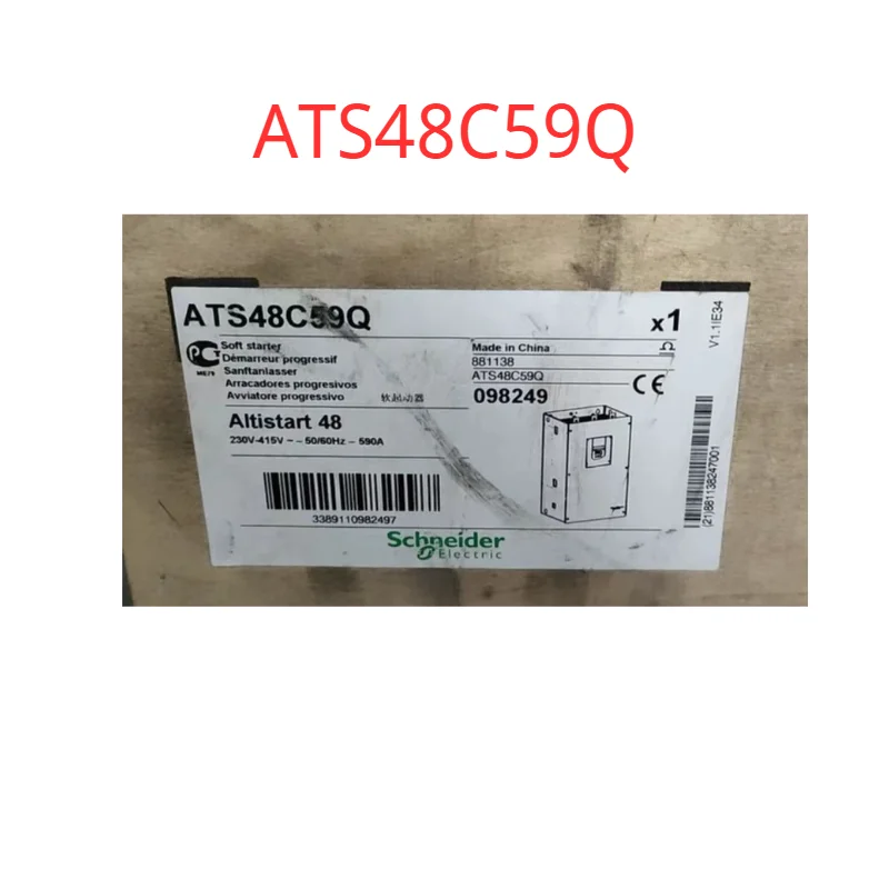 100% New ATS48C59Q, soft starter