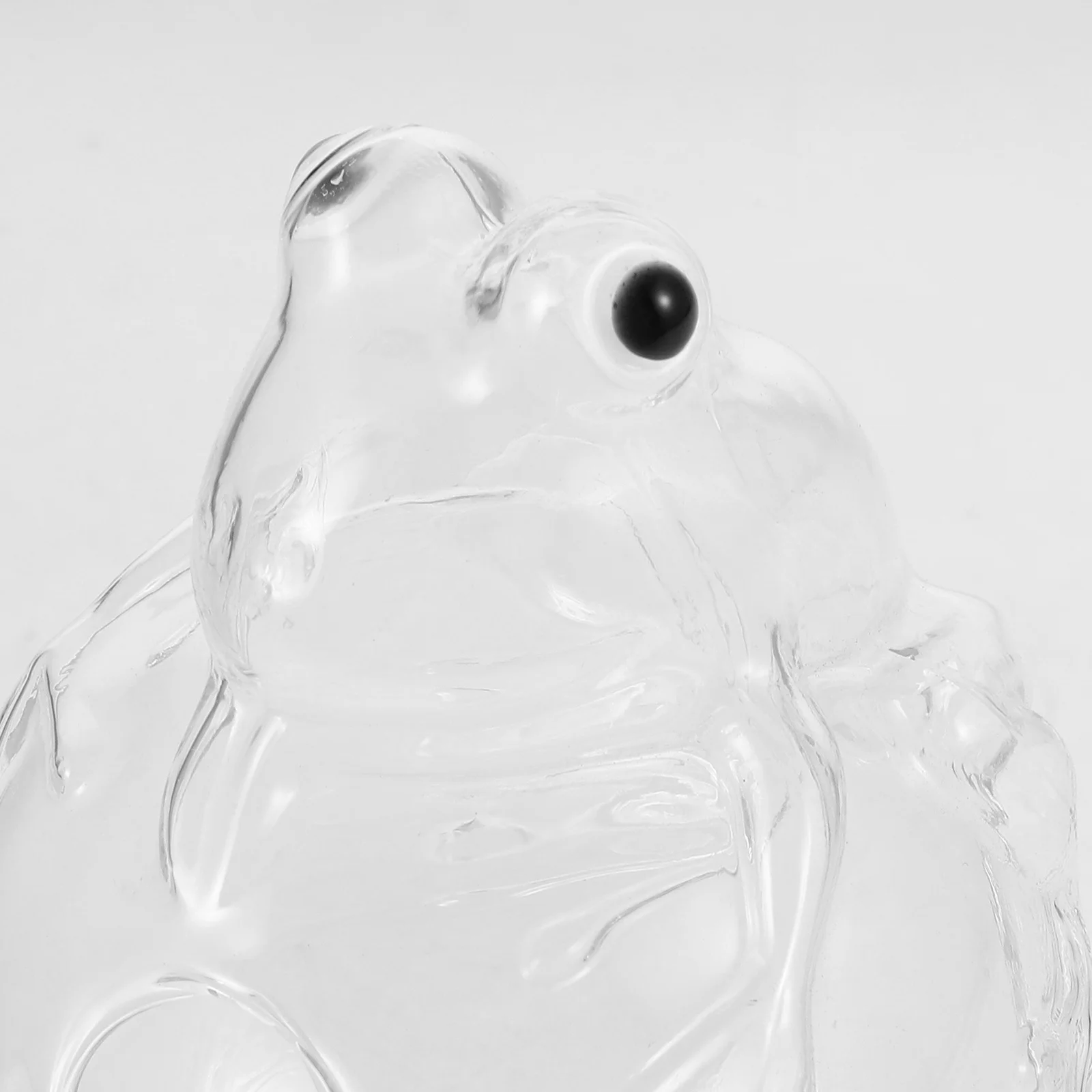 كوب شرب بطابع الضفدع قطعة واحدة زجاج كوكتيل شفاف إبداعي لعصير القهوة ويسكي كوب حيوان لطيف ممتع #5