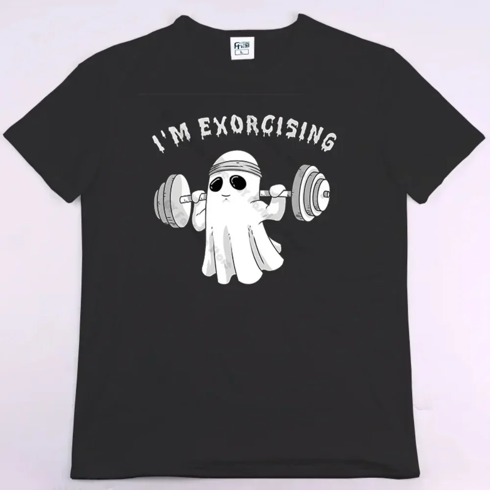 BUNS OF STEEL Rabbit Fitness Funny Gym Rat Bodybuilding Crewneck T Shirt Men and Women Casual Short Sleeve  TShirt