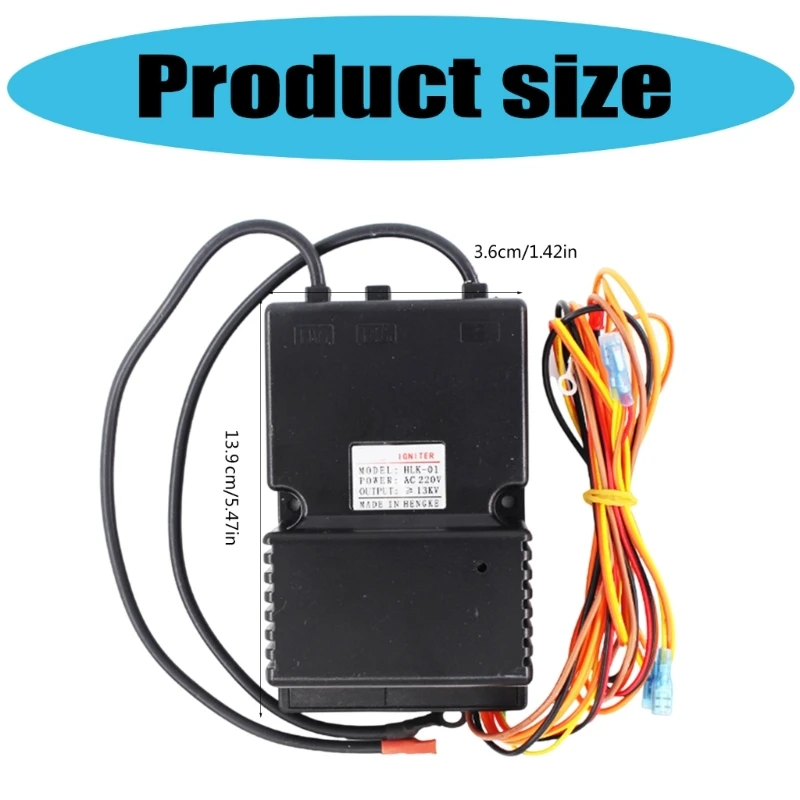 ชุดจุดระเบิดอิเล็กโทรดง่าย ๆ การติดตั้งพื้นผิวพลาสติกสำหรับอุปกรณ์แก๊ส