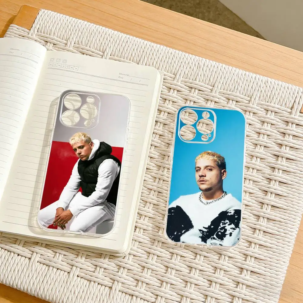 

Trendy PLK F-French Rapper Phone Case For iPhone17,16,15,14,13,12,11 Plus,Pro Max Soft Transparent Cover